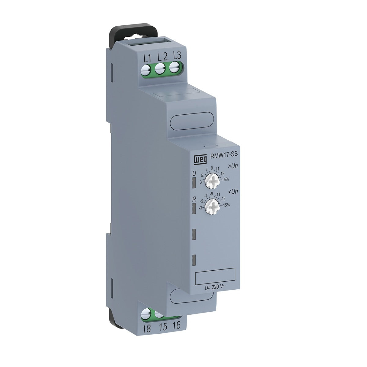 rele sub/sobretensao 380Vca RMW17-SS01D33 WEG 13960222  [12.10.01.026]