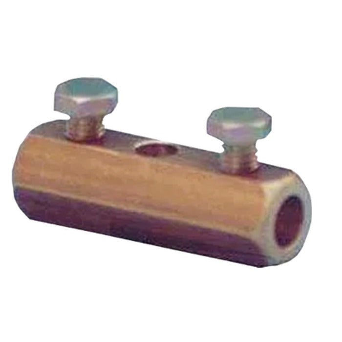 conector medicao latao 2 parafuso p/cabo 50mm² PARATEC PRT-901 [13.09.01.002]