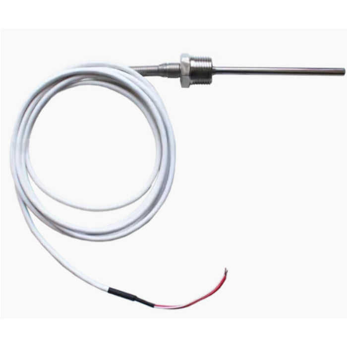 PT100 AI316 6x100mm c/cabo PVC 2m rosca 1/2" BSP 0~100Cº NOVUS 8830007750 [11.03.01.010]