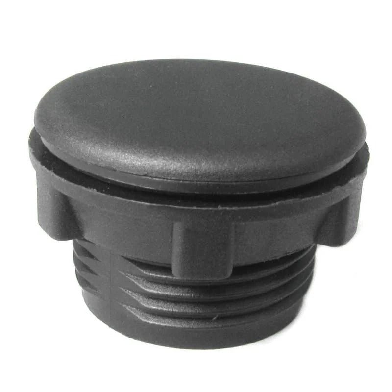 tampao PVC furo 22mm PRETO METALTEX P20-TF [11.06.01.036]