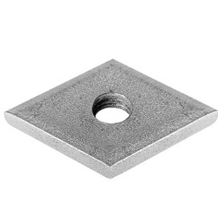 porca losangular furo 1/4" p/perfilado ZINC INECEL IN-6310 50633 [14.04.05.002]