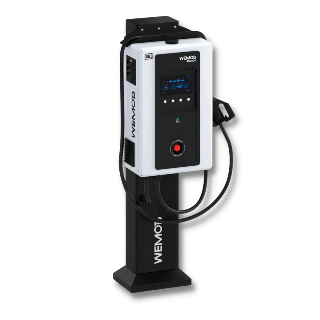 carregador veículos elétricos 40kWcc COM DISPLAY WEMOB-S-040-W-E-4G-R-H-1CS2 parking WEG 17850092