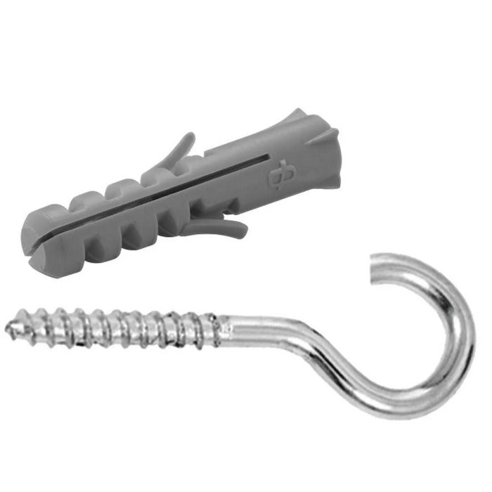 gancho 5,5mm x 70mm (bucha S8) BELENUS GANCHO5.5X70ZI  [14.12.02.001]