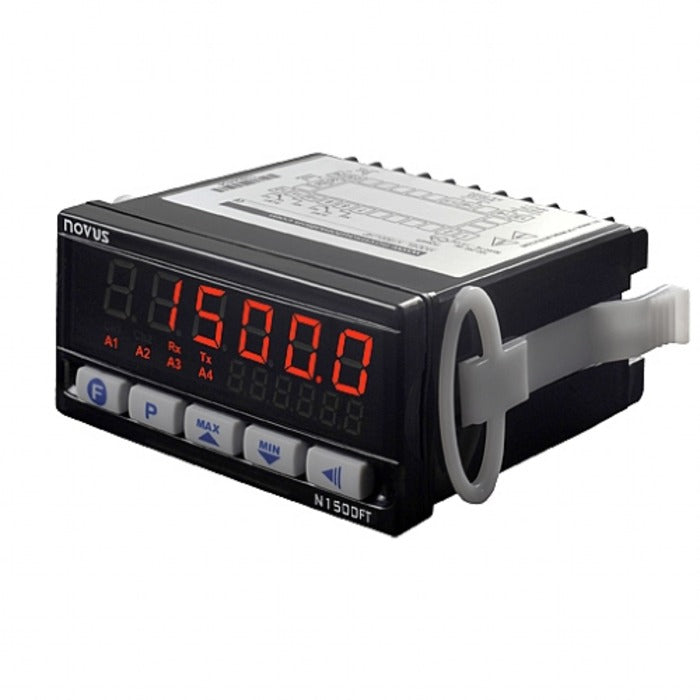 indicador temp processo N1500-LC c/RT 4~20mA 2 reles (p/celula carga) 100~240Vca NOVUS 81500LC410 [11.01.01.017]